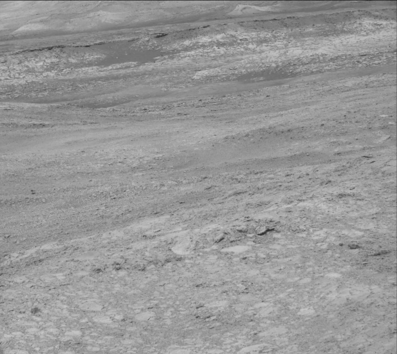 Nasa's Mars rover Curiosity acquired this image using its Mast Camera (Mastcam) on Sol 1909