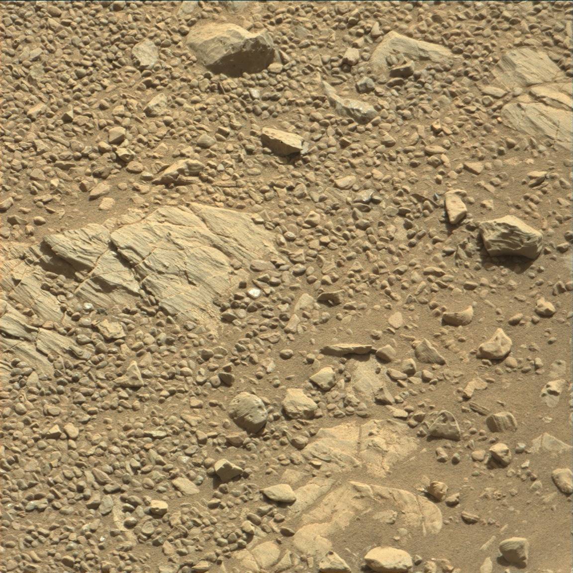 Nasa's Mars rover Curiosity acquired this image using its Mast Camera (Mastcam) on Sol 1910