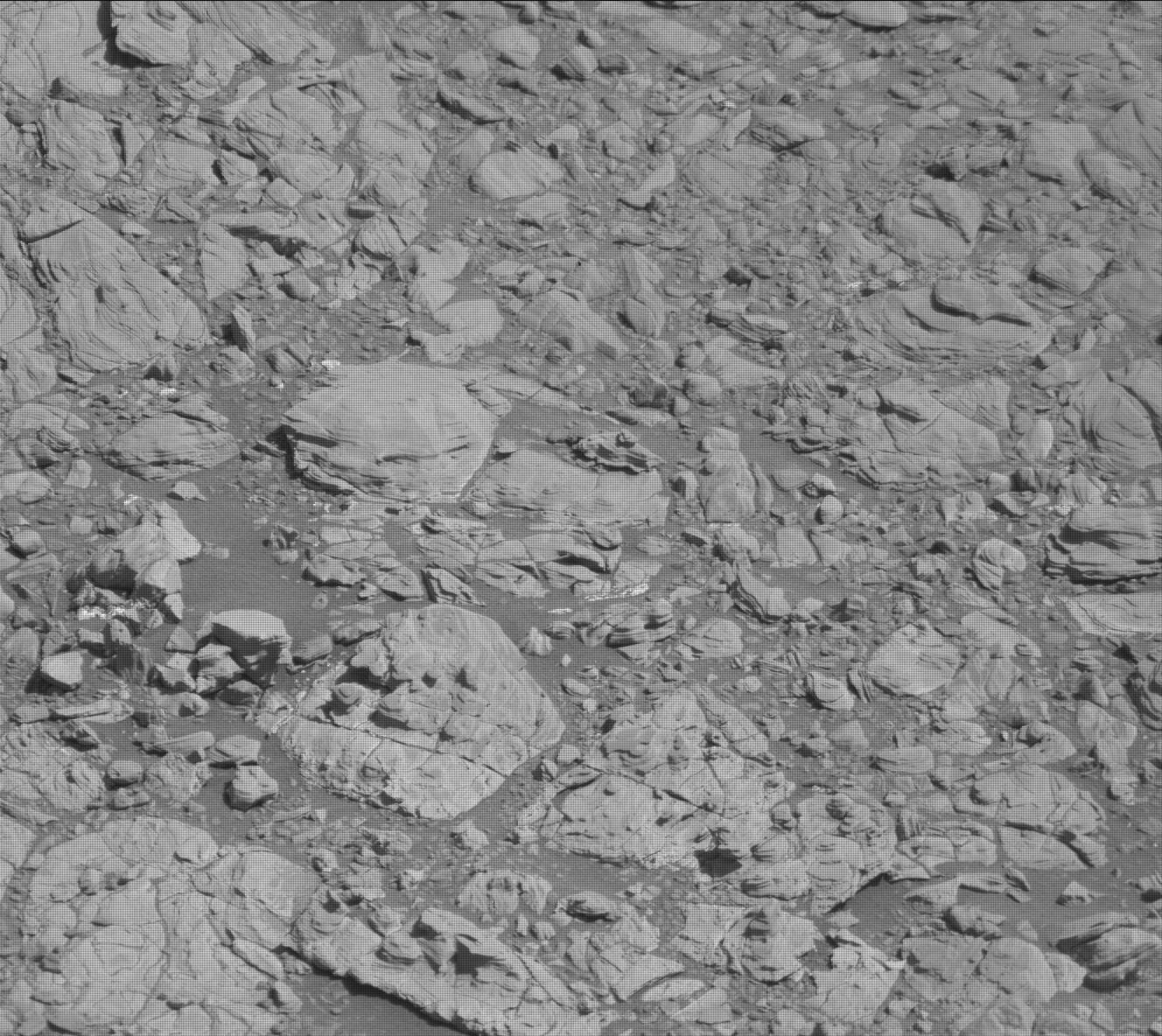 Nasa's Mars rover Curiosity acquired this image using its Mast Camera (Mastcam) on Sol 1911