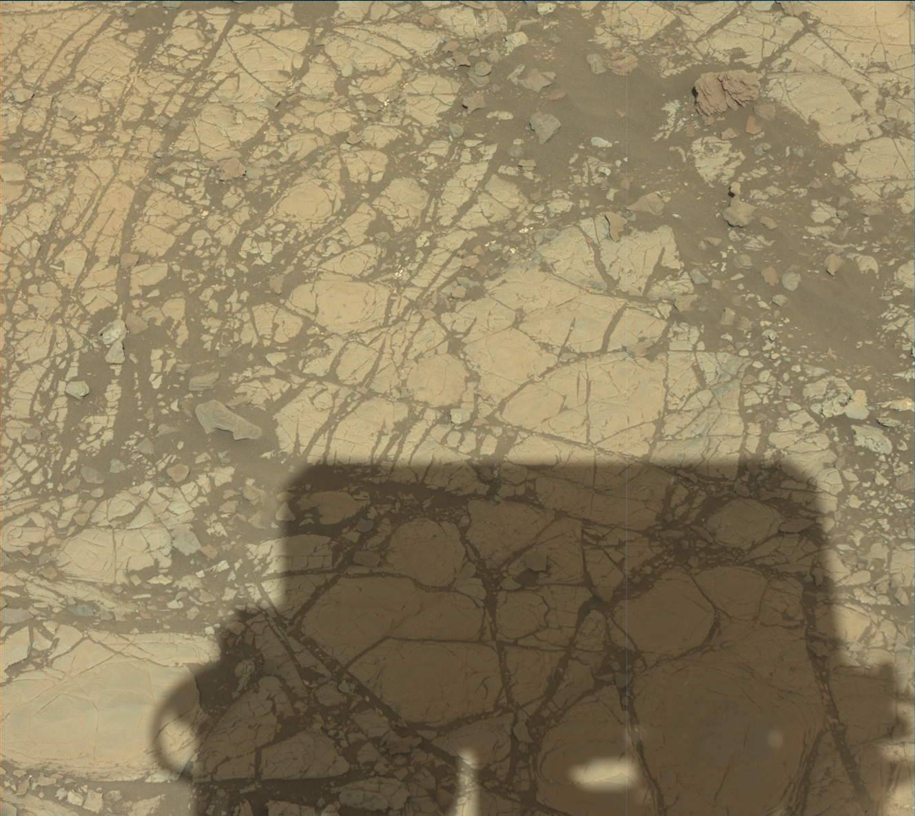 Nasa's Mars rover Curiosity acquired this image using its Mast Camera (Mastcam) on Sol 1912