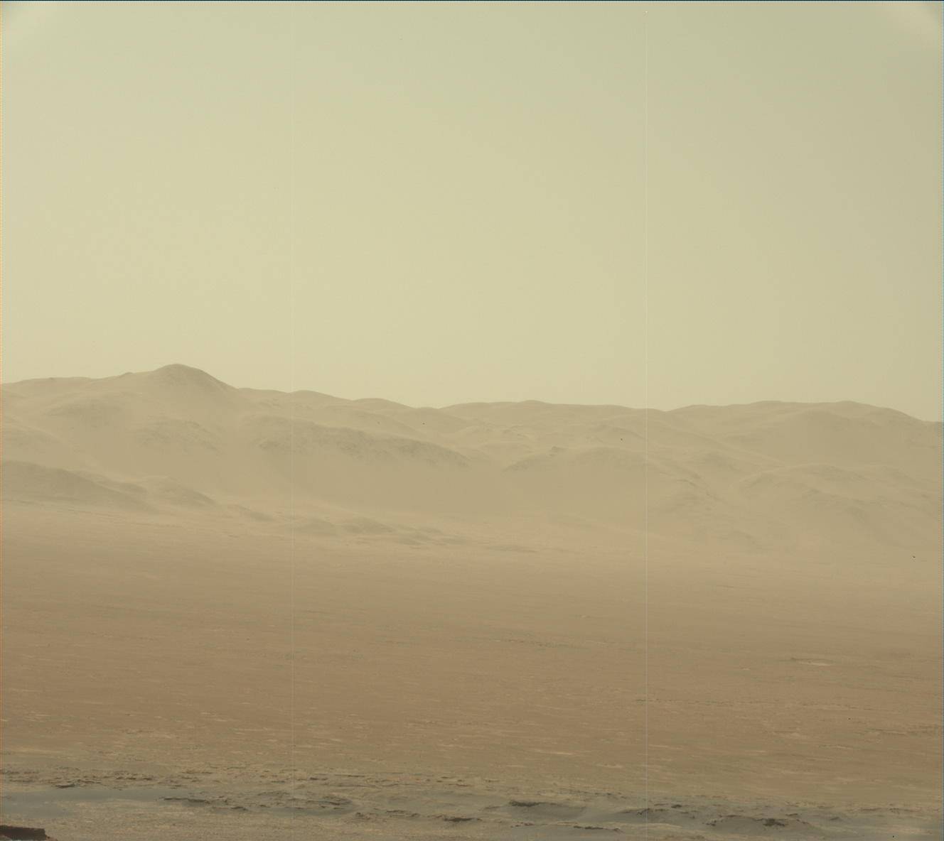 Nasa's Mars rover Curiosity acquired this image using its Mast Camera (Mastcam) on Sol 1921