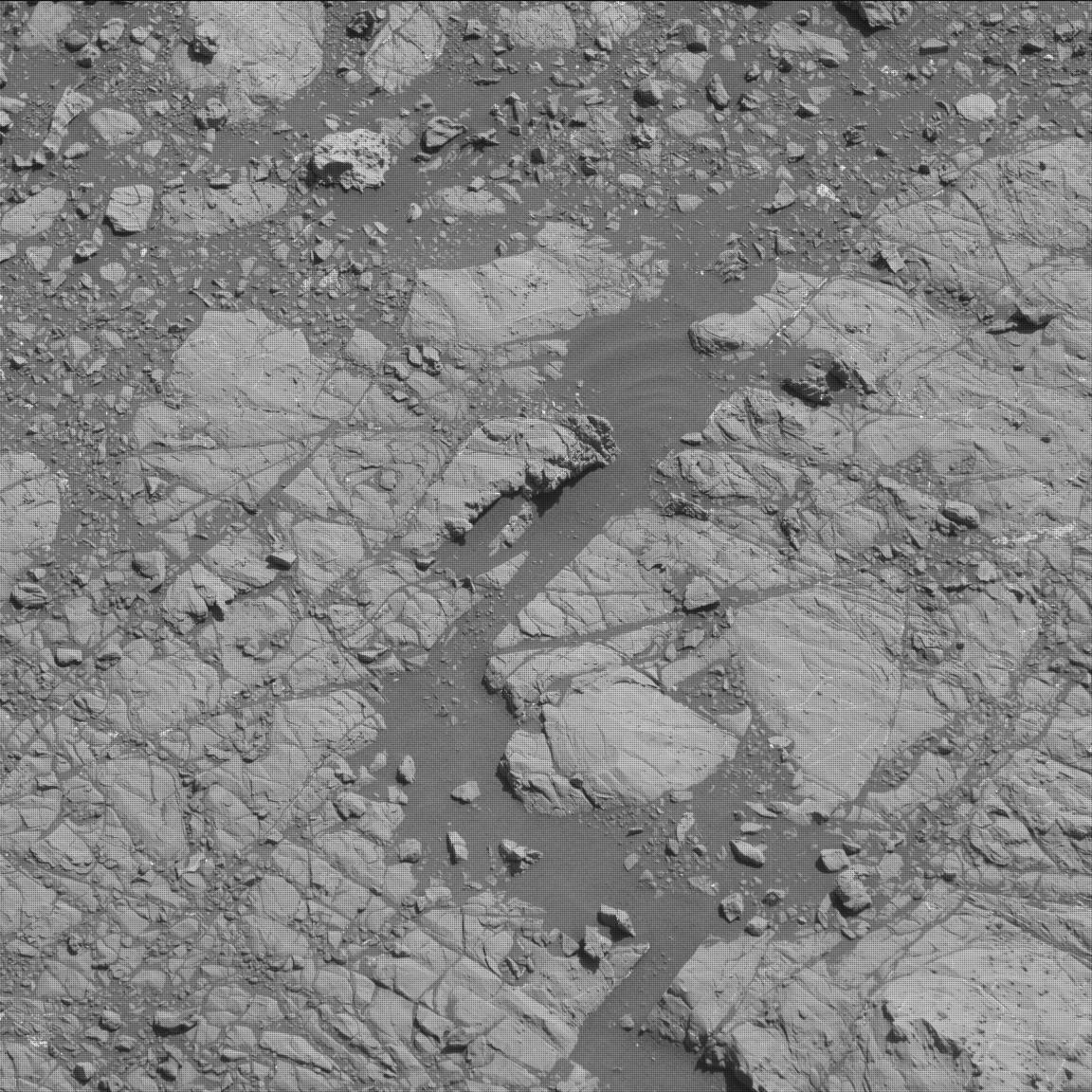 Nasa's Mars rover Curiosity acquired this image using its Mast Camera (Mastcam) on Sol 1922