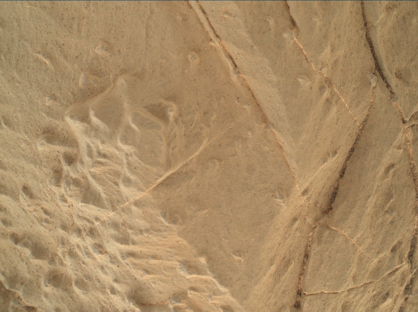 Nasa's Mars rover Curiosity acquired this image using its Mars Hand Lens Imager (MAHLI) on Sol 1922