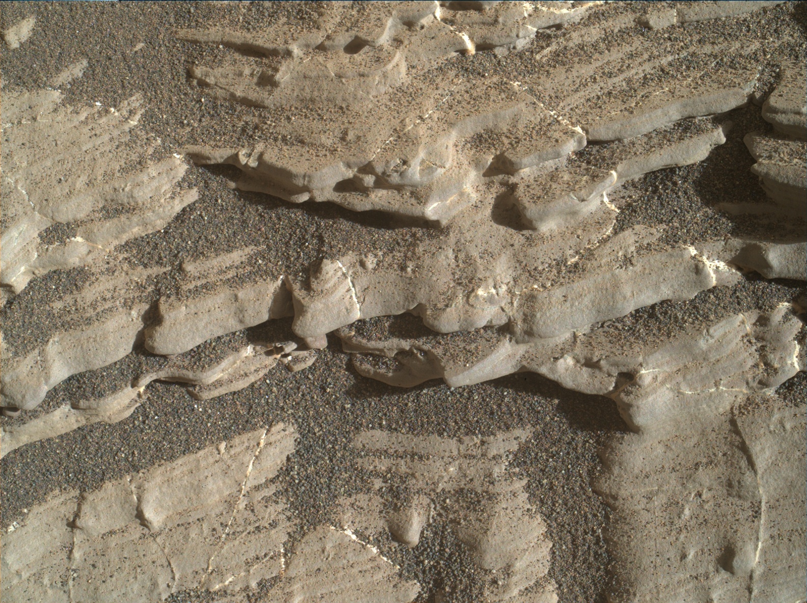 Nasa's Mars rover Curiosity acquired this image using its Mars Hand Lens Imager (MAHLI) on Sol 1926