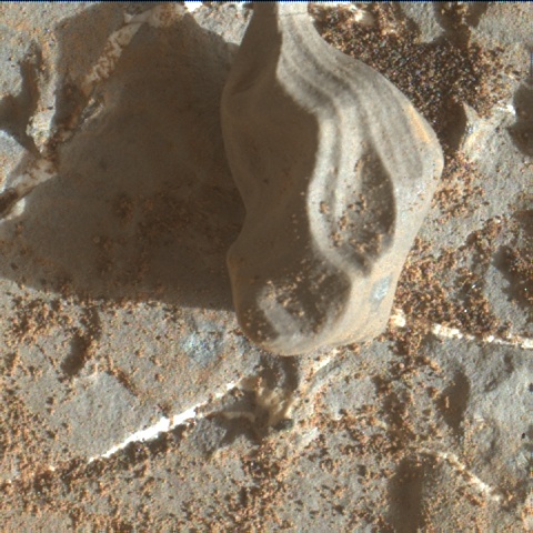 Nasa's Mars rover Curiosity acquired this image using its Mars Hand Lens Imager (MAHLI) on Sol 1934