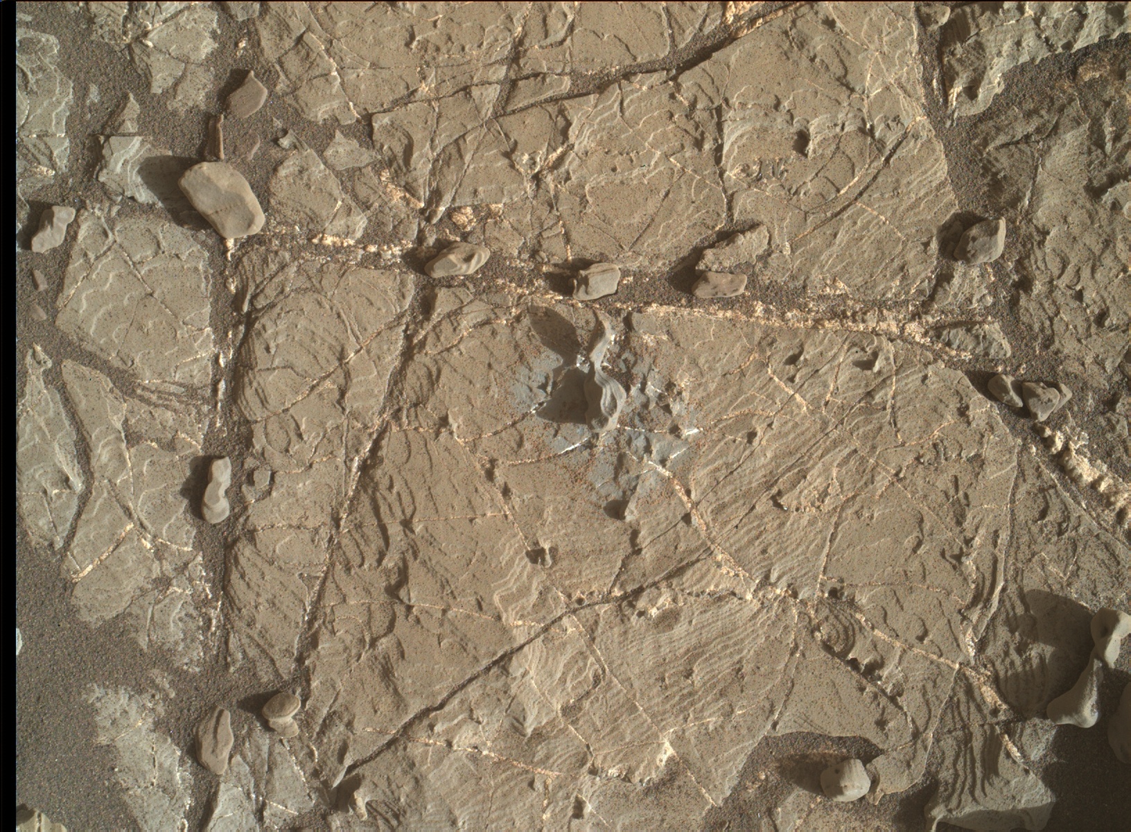 Nasa's Mars rover Curiosity acquired this image using its Mars Hand Lens Imager (MAHLI) on Sol 1934