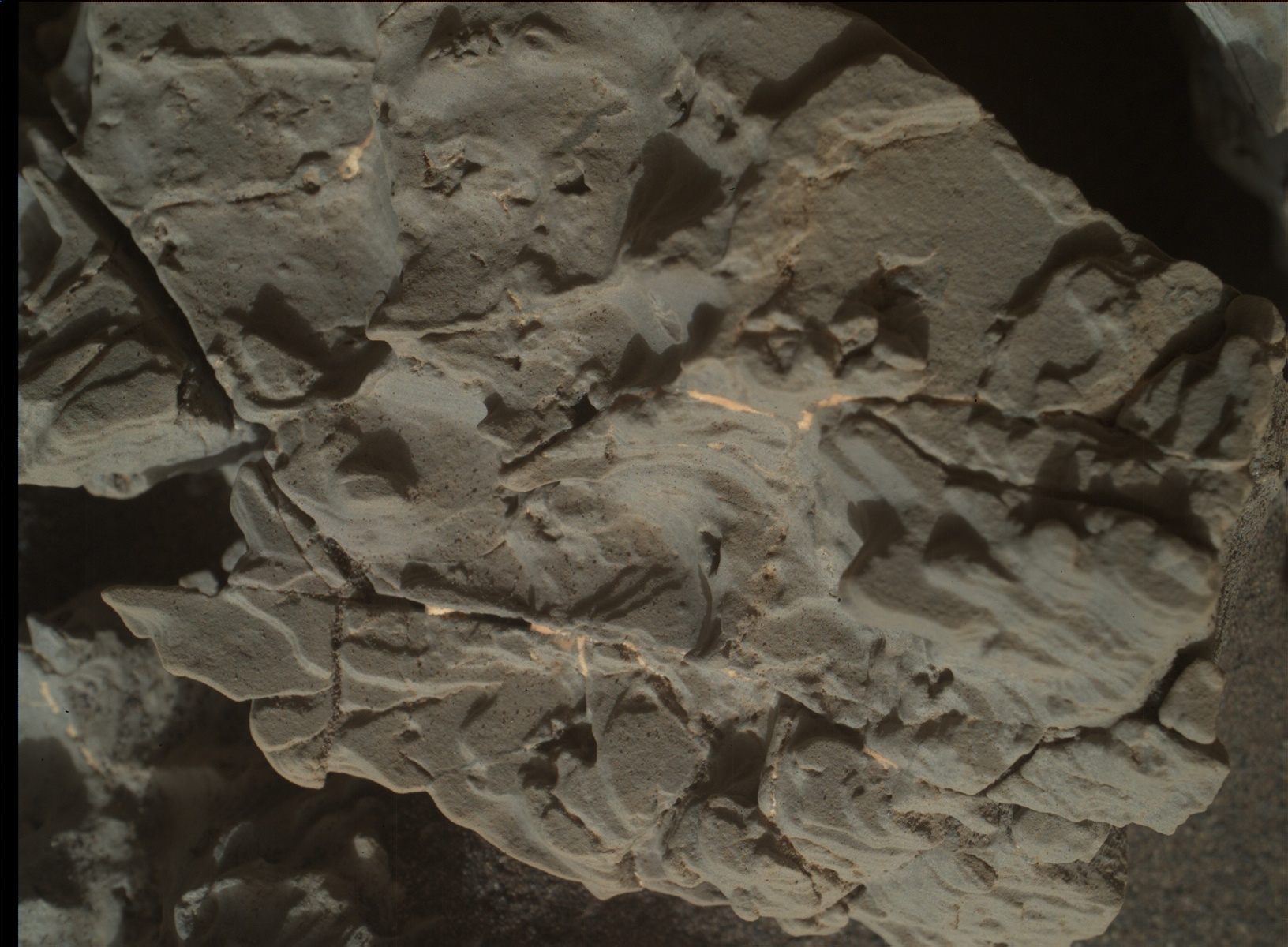 Nasa's Mars rover Curiosity acquired this image using its Mars Hand Lens Imager (MAHLI) on Sol 1935
