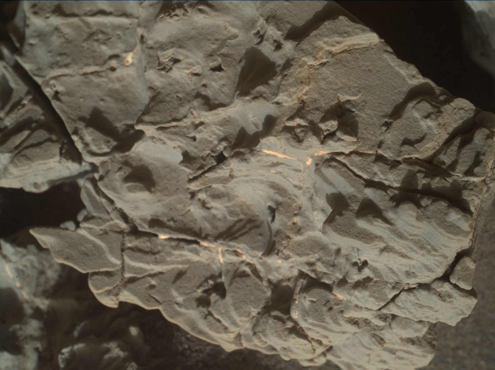 Nasa's Mars rover Curiosity acquired this image using its Mars Hand Lens Imager (MAHLI) on Sol 1935