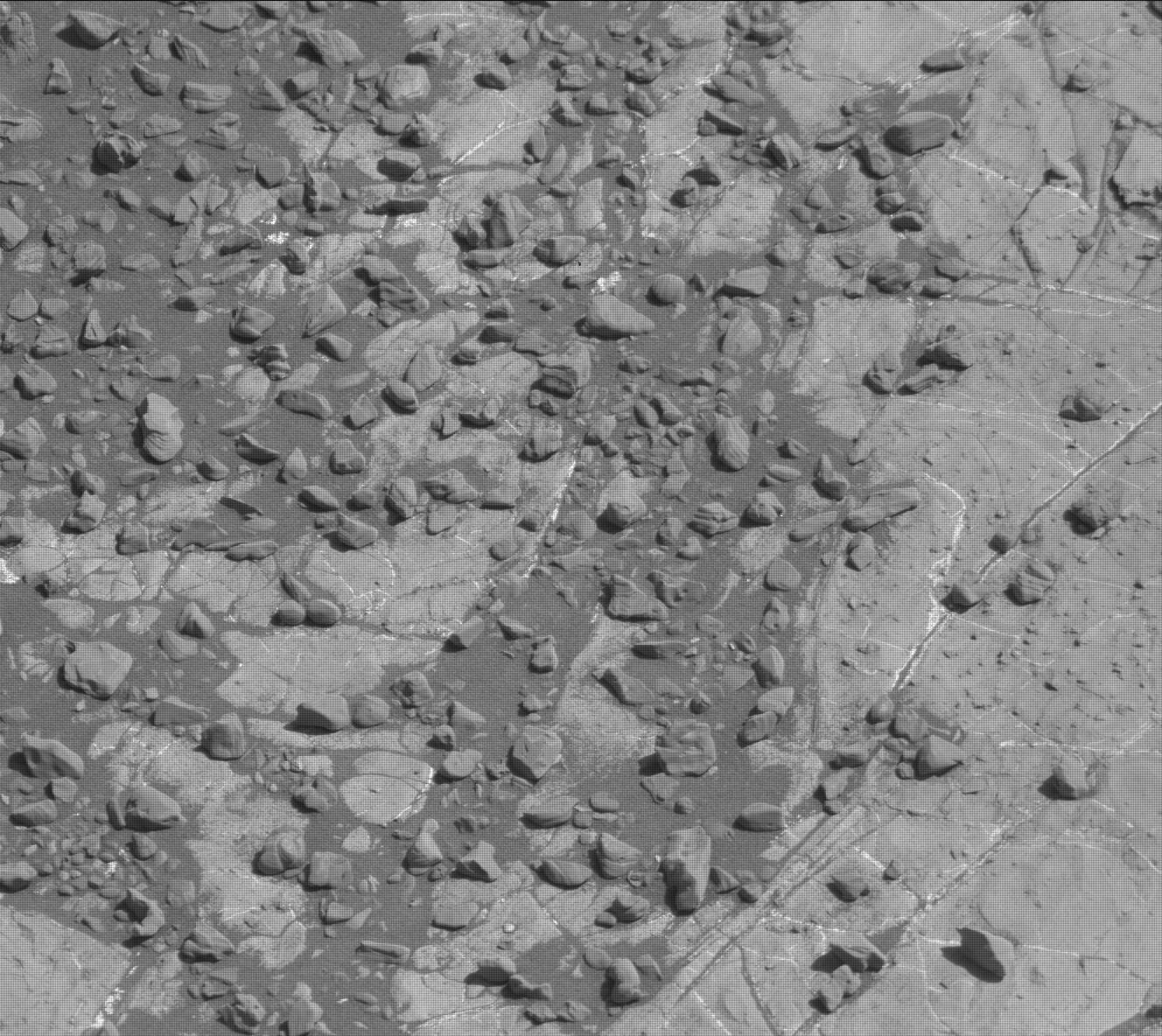 Nasa's Mars rover Curiosity acquired this image using its Mast Camera (Mastcam) on Sol 1936