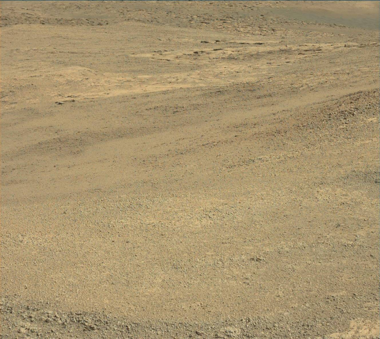 Nasa's Mars rover Curiosity acquired this image using its Mast Camera (Mastcam) on Sol 1942