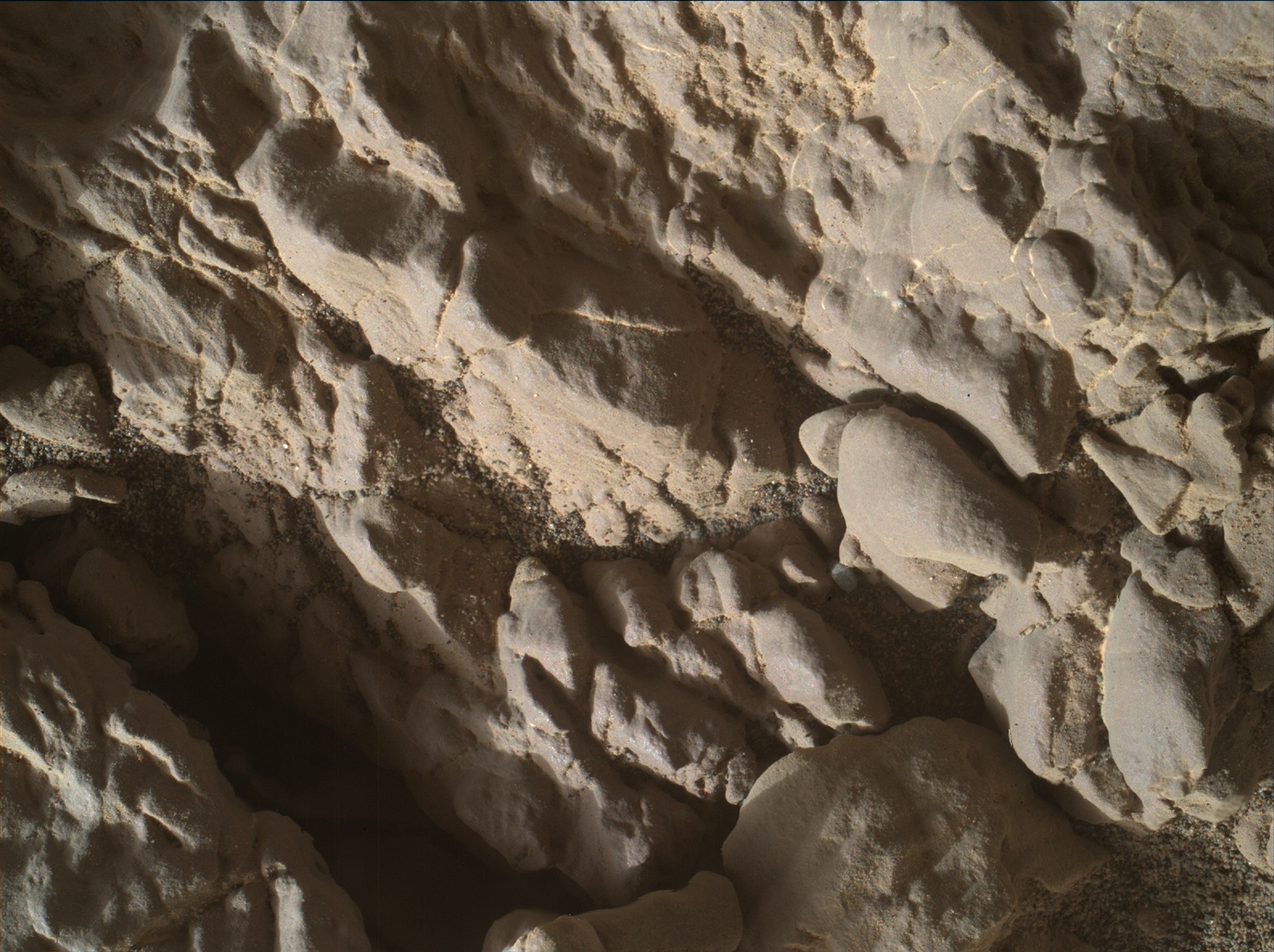 Nasa's Mars rover Curiosity acquired this image using its Mars Hand Lens Imager (MAHLI) on Sol 1942