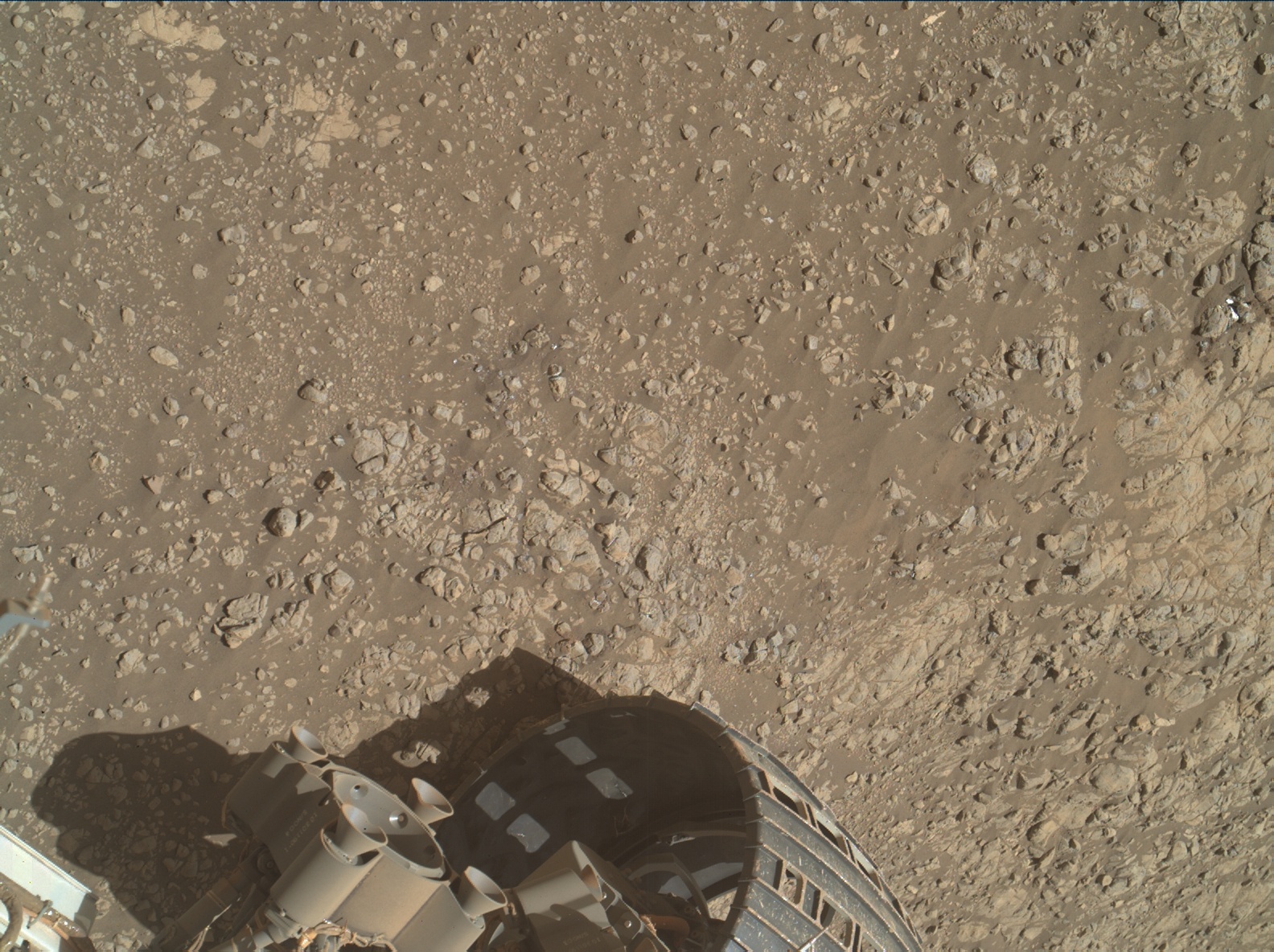 Nasa's Mars rover Curiosity acquired this image using its Mars Hand Lens Imager (MAHLI) on Sol 1943