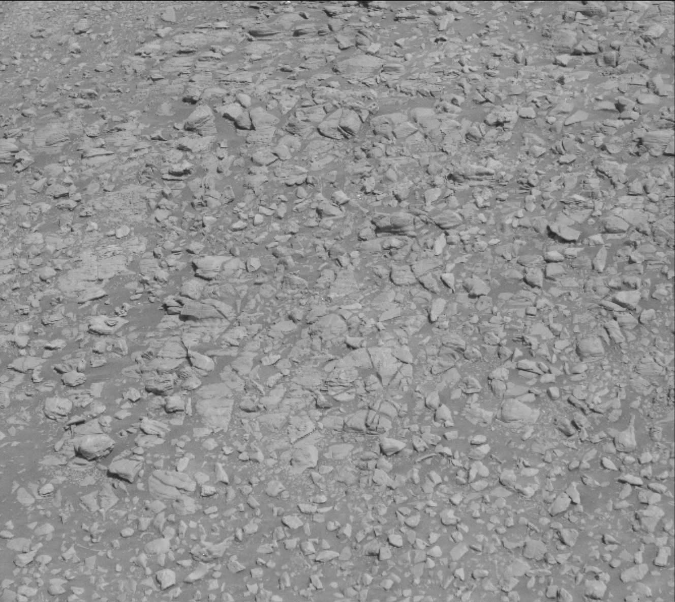 Nasa's Mars rover Curiosity acquired this image using its Mast Camera (Mastcam) on Sol 1945