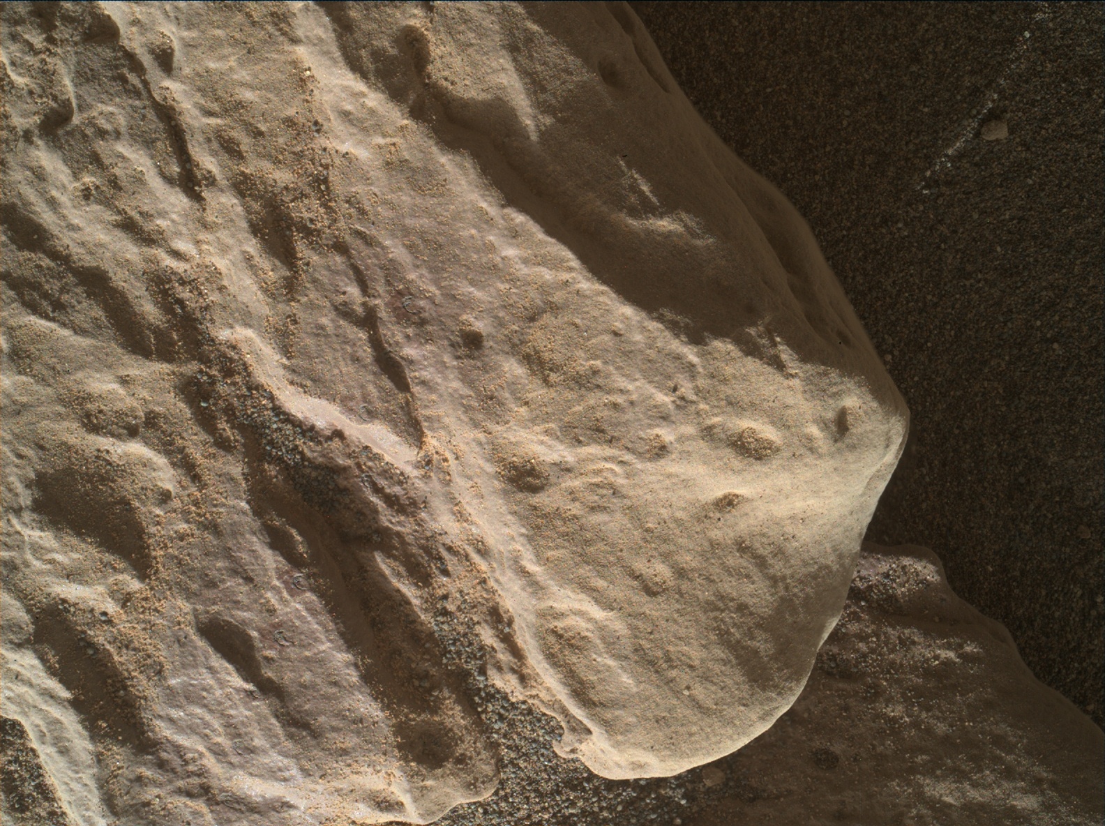 Nasa's Mars rover Curiosity acquired this image using its Mars Hand Lens Imager (MAHLI) on Sol 1949