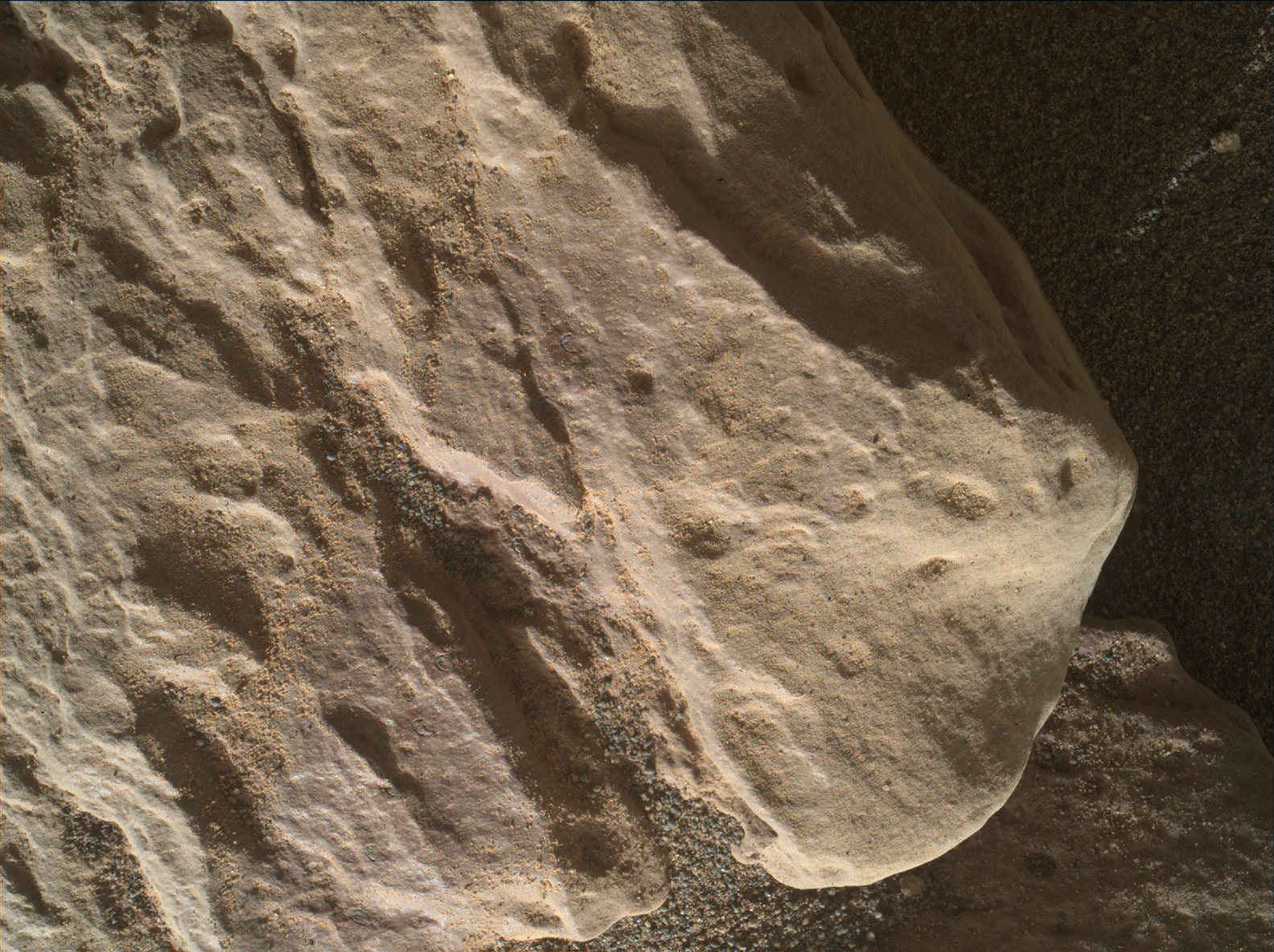 Nasa's Mars rover Curiosity acquired this image using its Mars Hand Lens Imager (MAHLI) on Sol 1949