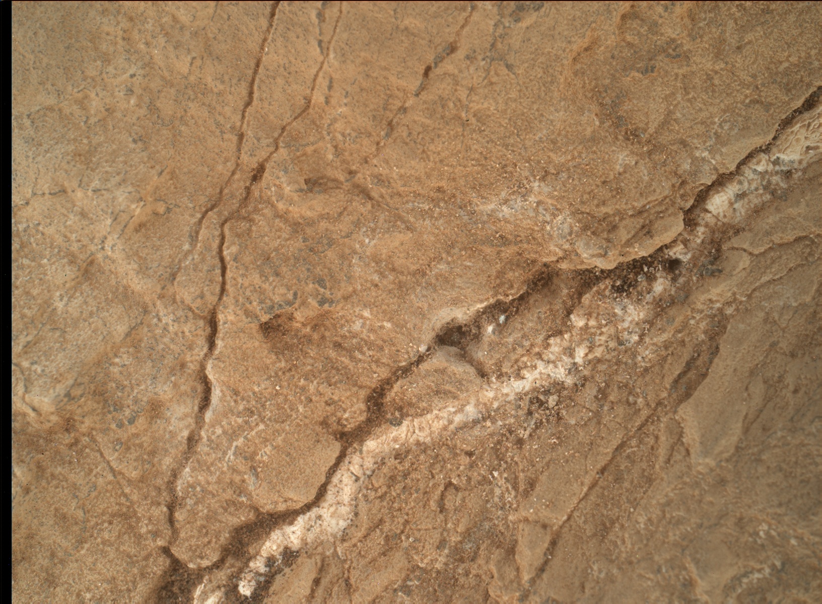 Nasa's Mars rover Curiosity acquired this image using its Mars Hand Lens Imager (MAHLI) on Sol 1950