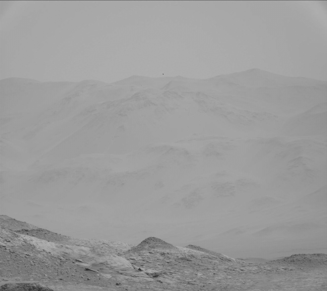 Nasa's Mars rover Curiosity acquired this image using its Mast Camera (Mastcam) on Sol 1955