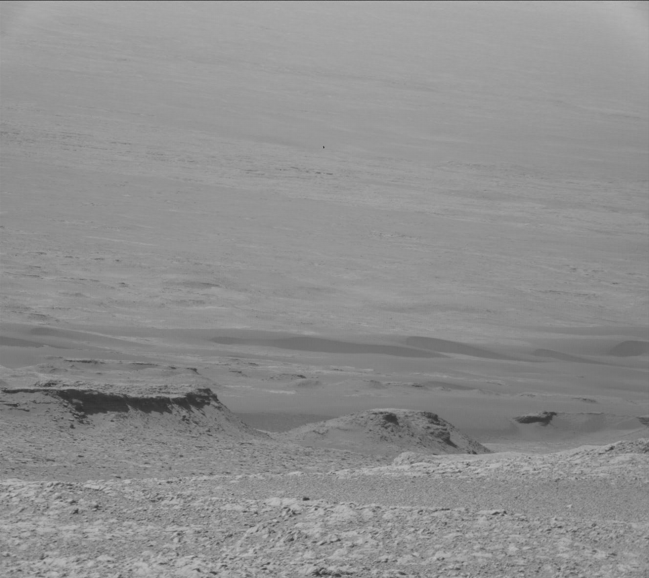 Nasa's Mars rover Curiosity acquired this image using its Mast Camera (Mastcam) on Sol 1955