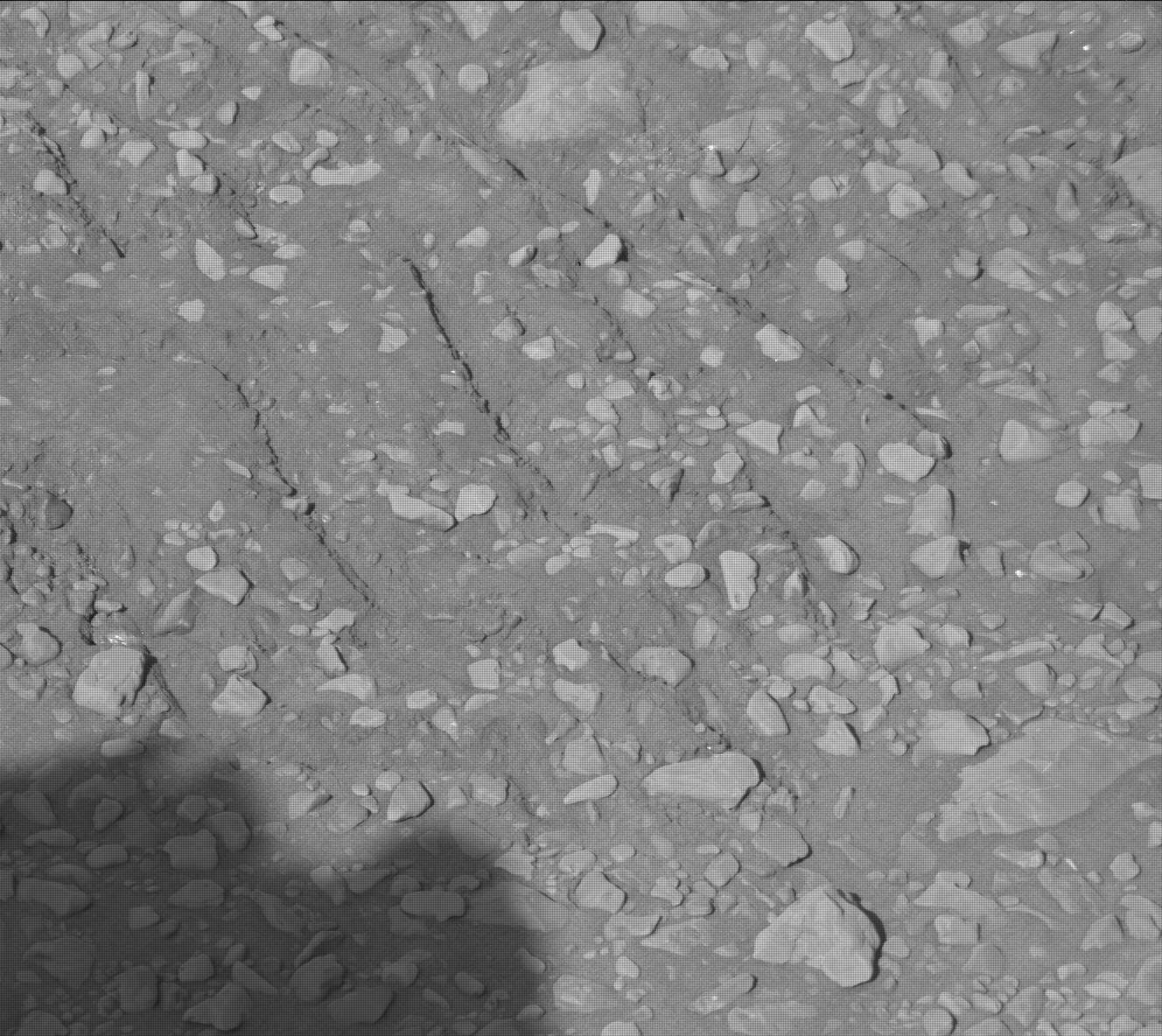 Nasa's Mars rover Curiosity acquired this image using its Mast Camera (Mastcam) on Sol 1957