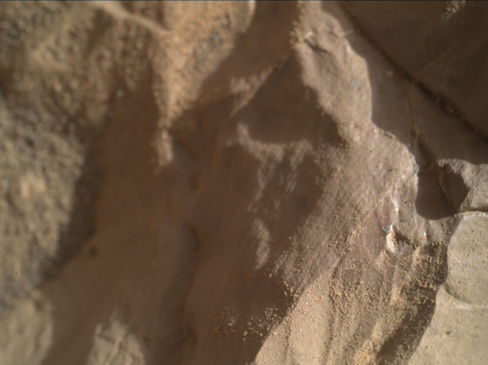 Nasa's Mars rover Curiosity acquired this image using its Mars Hand Lens Imager (MAHLI) on Sol 1960