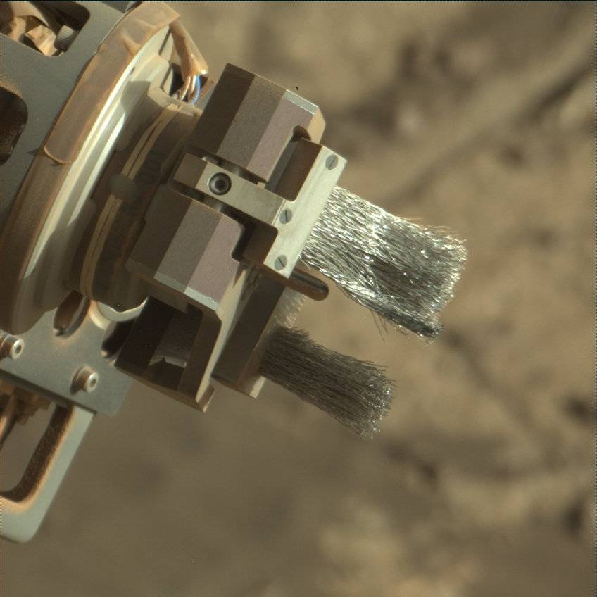 Nasa's Mars rover Curiosity acquired this image using its Mast Camera (Mastcam) on Sol 1963
