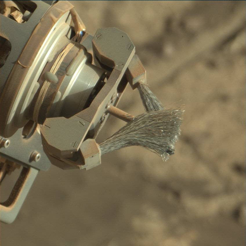 Nasa's Mars rover Curiosity acquired this image using its Mast Camera (Mastcam) on Sol 1963