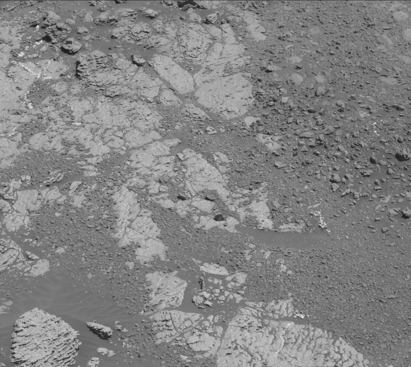 Nasa's Mars rover Curiosity acquired this image using its Mast Camera (Mastcam) on Sol 1965