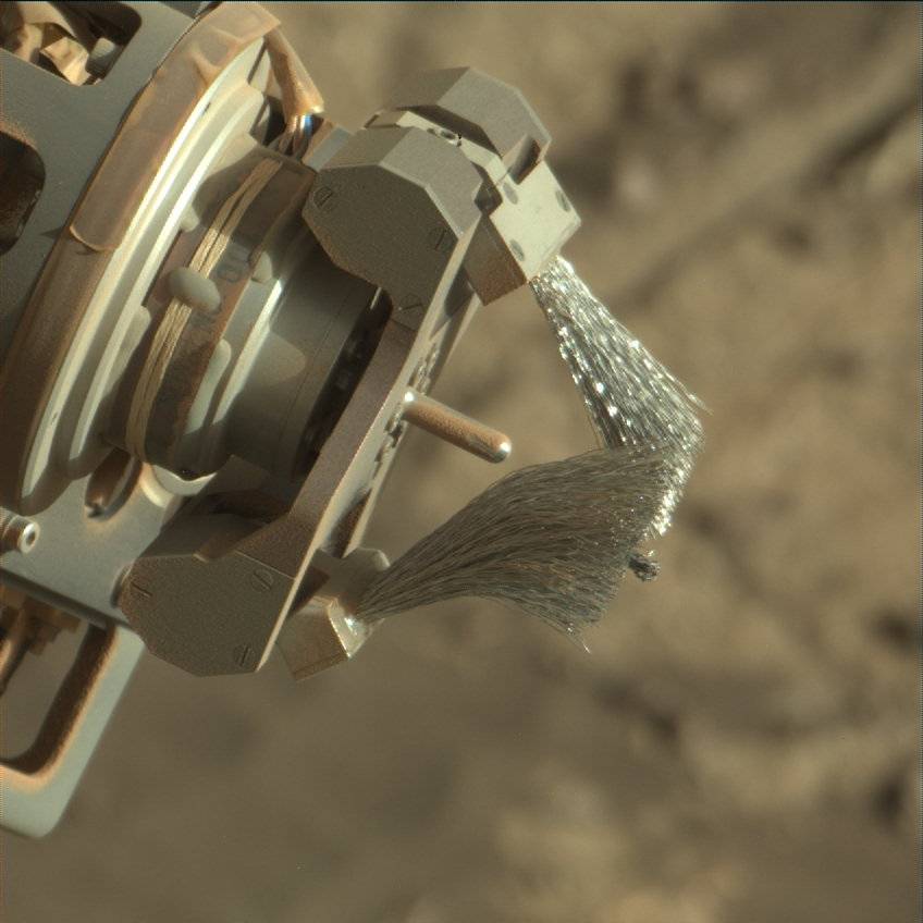 Nasa's Mars rover Curiosity acquired this image using its Mast Camera (Mastcam) on Sol 1966