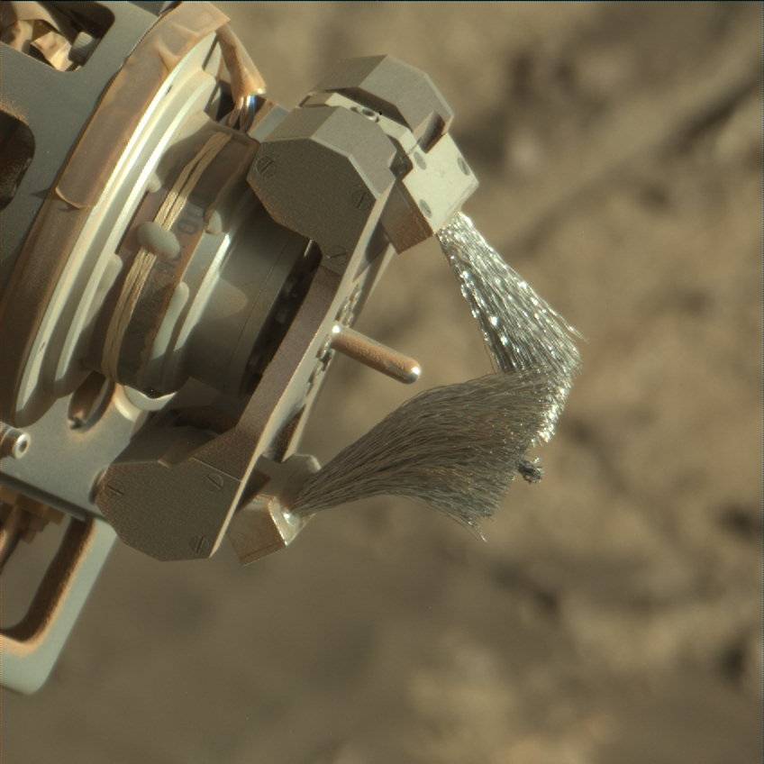 Nasa's Mars rover Curiosity acquired this image using its Mast Camera (Mastcam) on Sol 1966