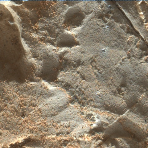 Nasa's Mars rover Curiosity acquired this image using its Mars Hand Lens Imager (MAHLI) on Sol 1966