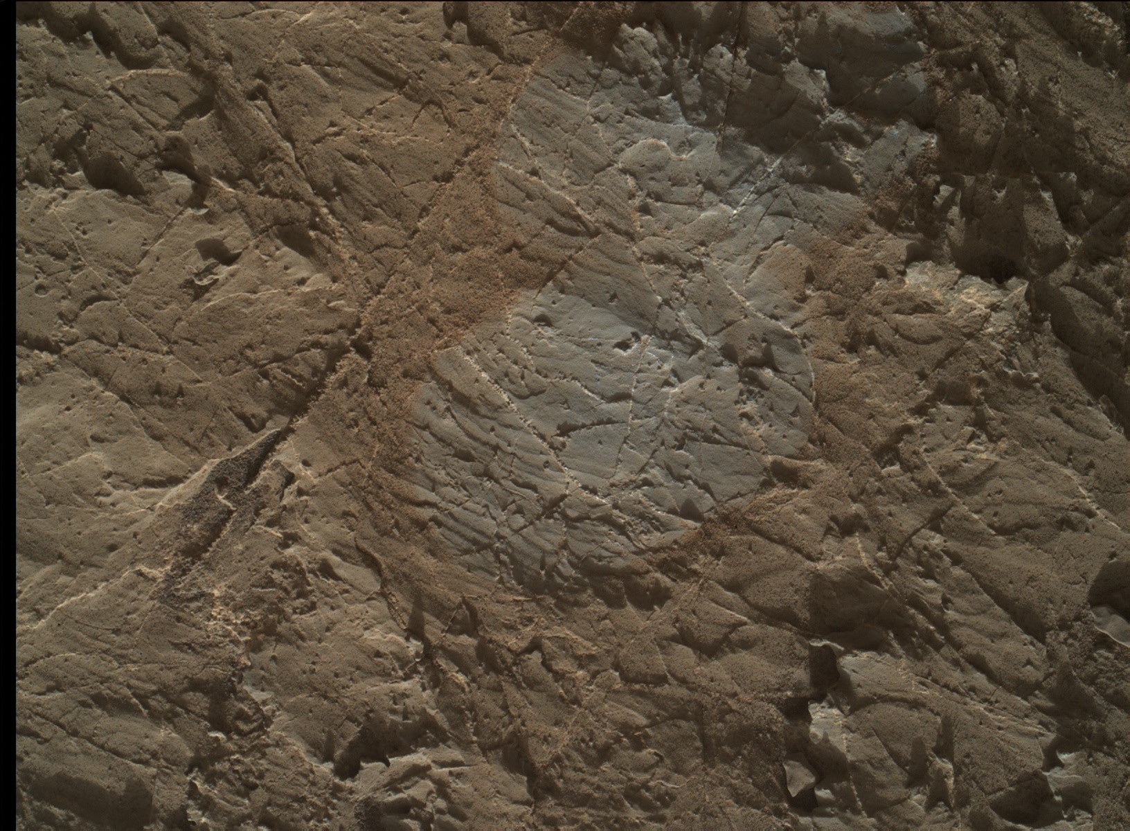 Nasa's Mars rover Curiosity acquired this image using its Mars Hand Lens Imager (MAHLI) on Sol 1966