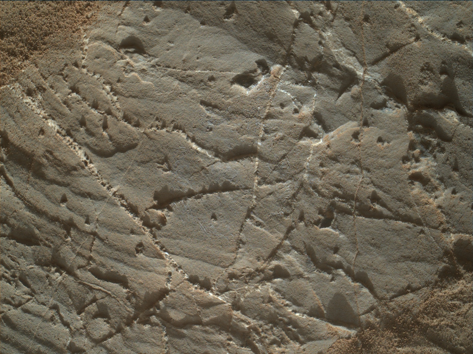 Nasa's Mars rover Curiosity acquired this image using its Mars Hand Lens Imager (MAHLI) on Sol 1967