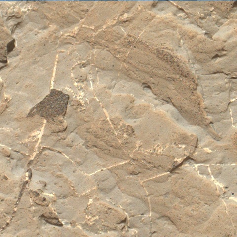 Nasa's Mars rover Curiosity acquired this image using its Mars Hand Lens Imager (MAHLI) on Sol 1969