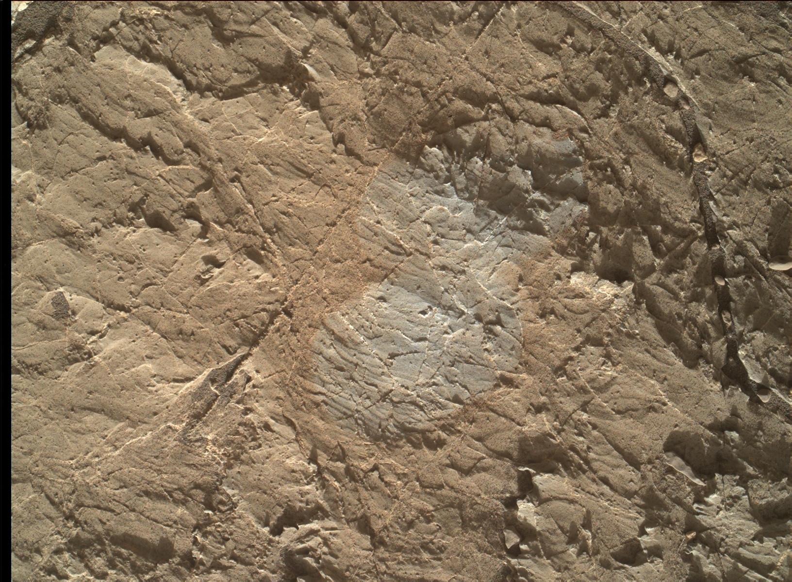Nasa's Mars rover Curiosity acquired this image using its Mars Hand Lens Imager (MAHLI) on Sol 1973