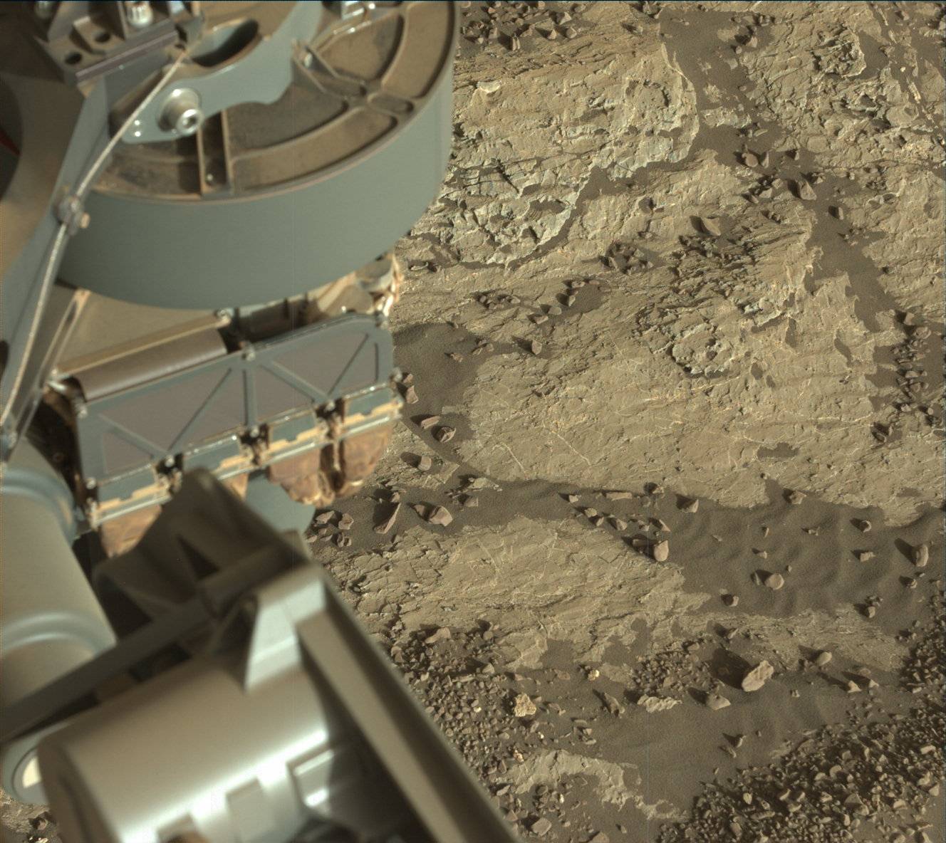 Nasa's Mars rover Curiosity acquired this image using its Mast Camera (Mastcam) on Sol 1974