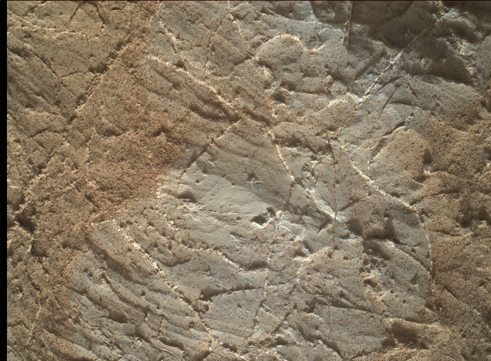 Nasa's Mars rover Curiosity acquired this image using its Mars Hand Lens Imager (MAHLI) on Sol 1974