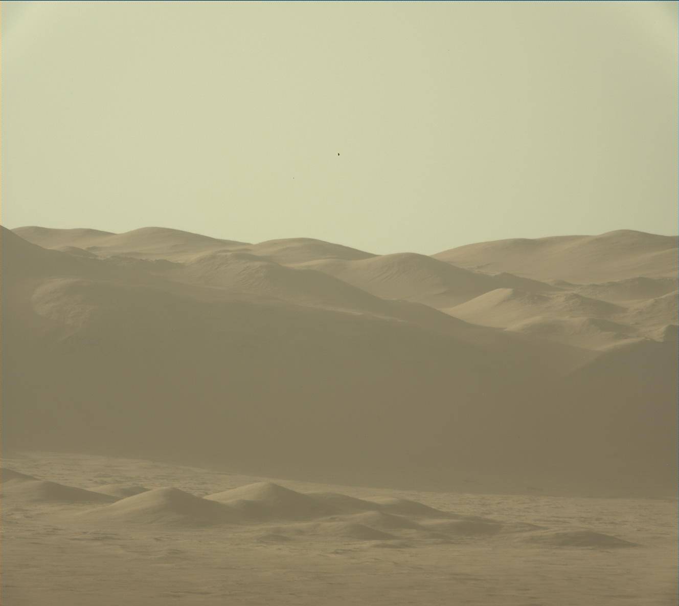 Nasa's Mars rover Curiosity acquired this image using its Mast Camera (Mastcam) on Sol 1976