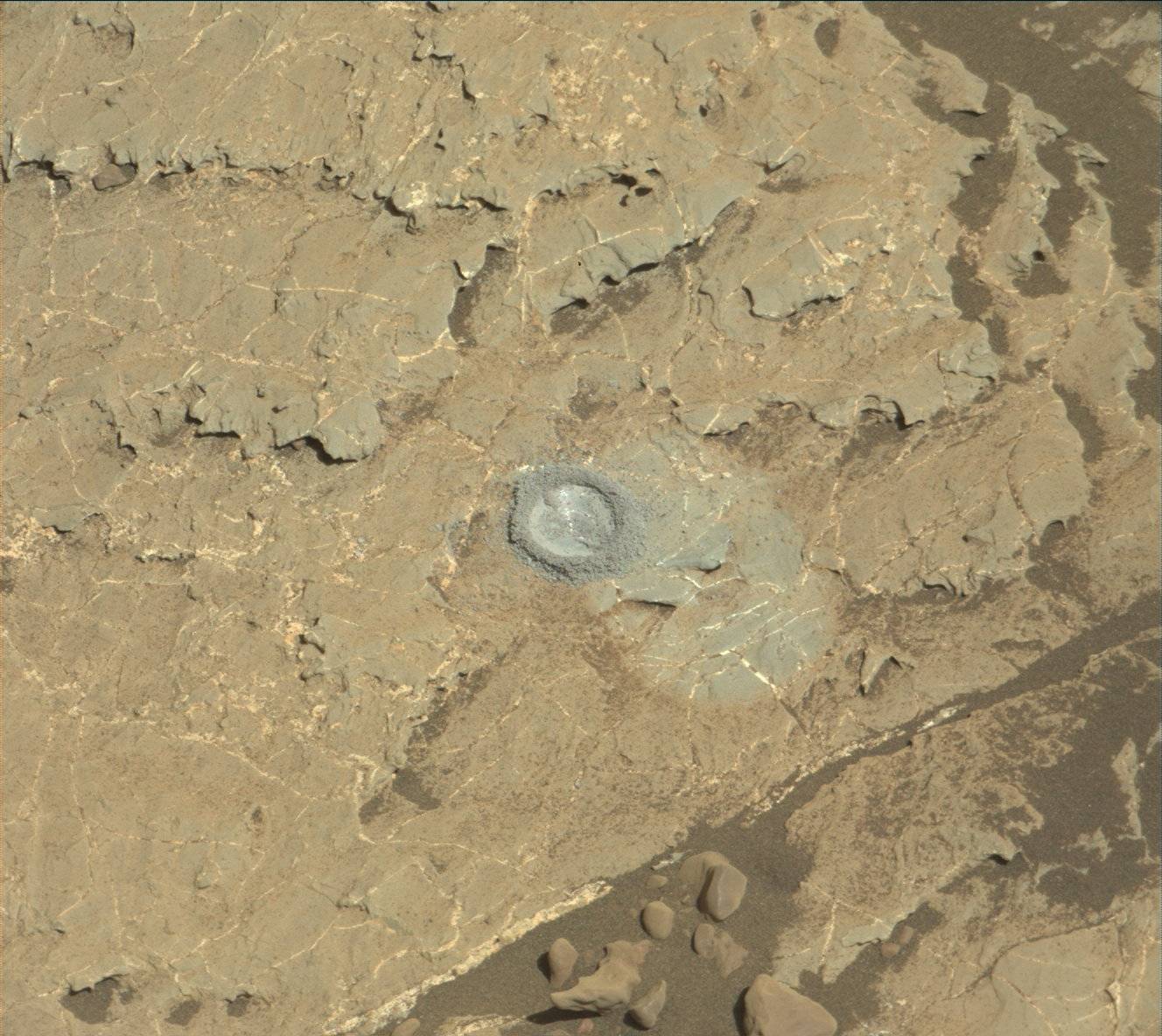 Nasa's Mars rover Curiosity acquired this image using its Mast Camera (Mastcam) on Sol 1983