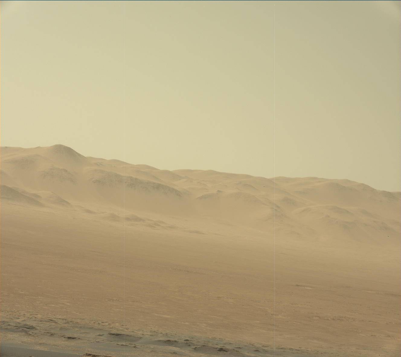 Nasa's Mars rover Curiosity acquired this image using its Mast Camera (Mastcam) on Sol 1990