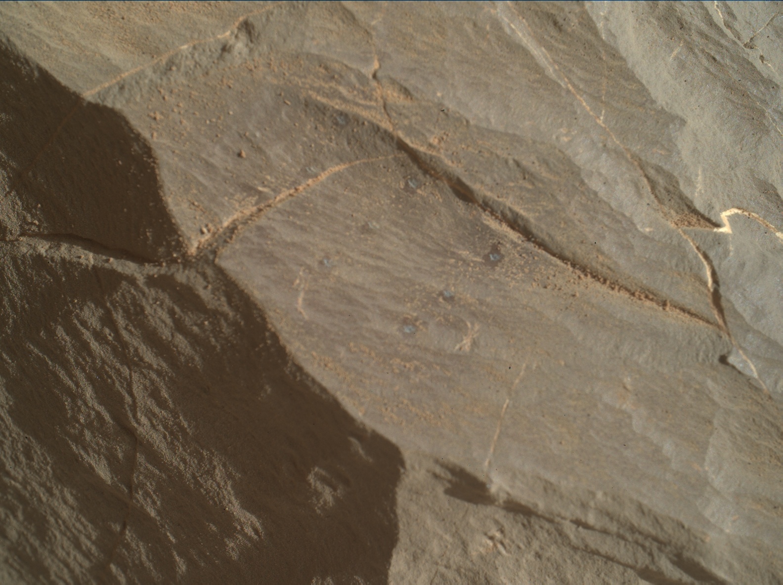 Nasa's Mars rover Curiosity acquired this image using its Mars Hand Lens Imager (MAHLI) on Sol 1996