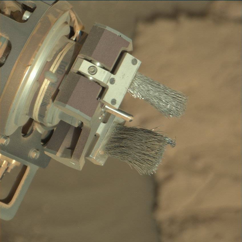 Nasa's Mars rover Curiosity acquired this image using its Mast Camera (Mastcam) on Sol 2001