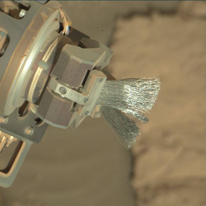 Nasa's Mars rover Curiosity acquired this image using its Mast Camera (Mastcam) on Sol 2001