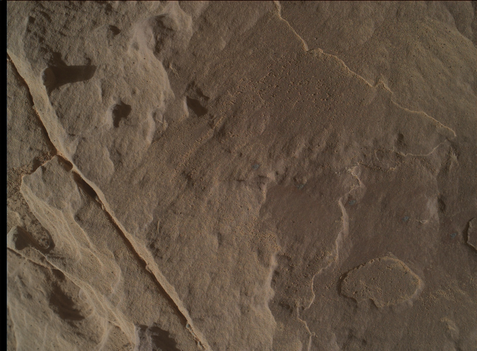 Nasa's Mars rover Curiosity acquired this image using its Mars Hand Lens Imager (MAHLI) on Sol 2001