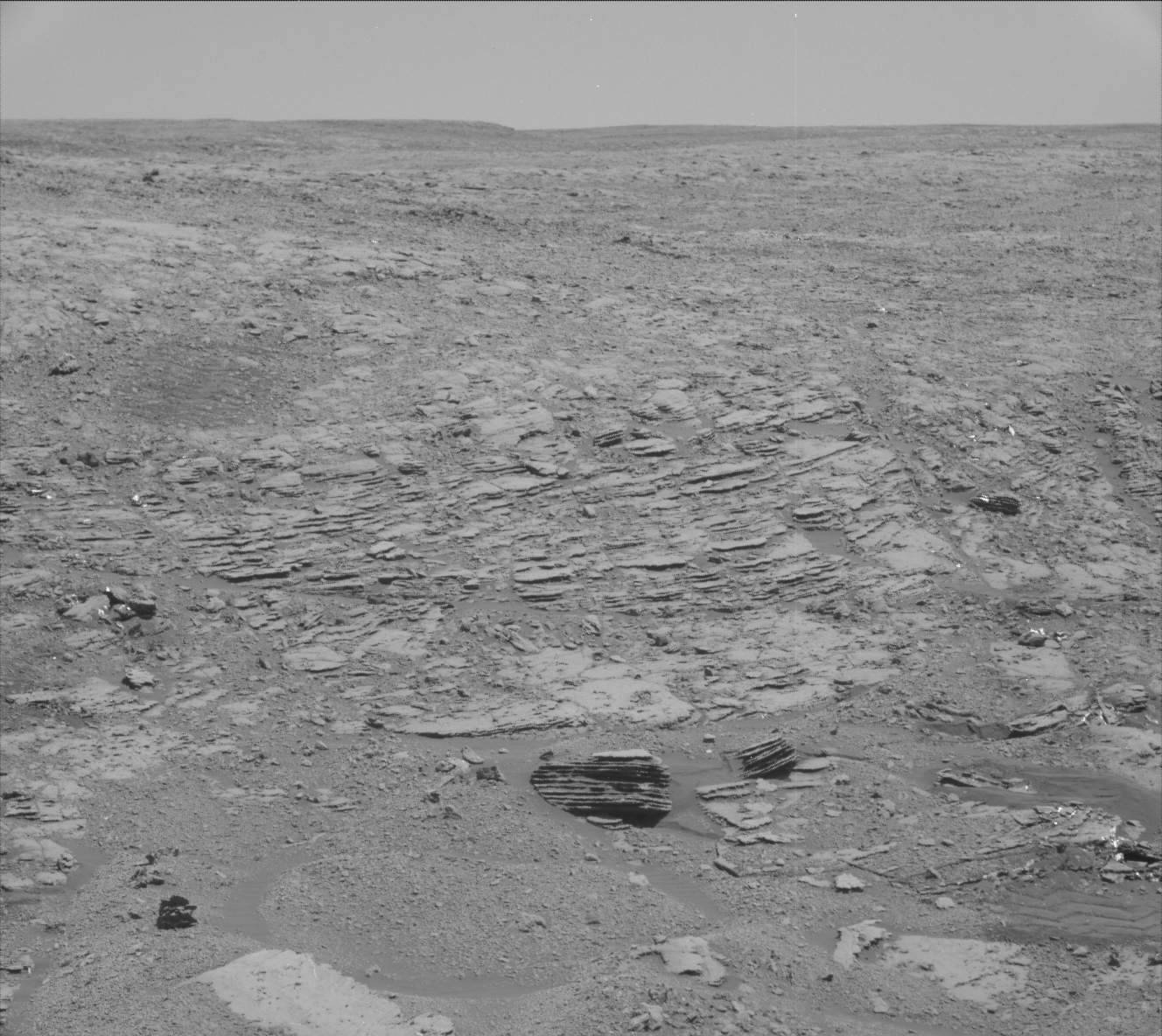 Nasa's Mars rover Curiosity acquired this image using its Mast Camera (Mastcam) on Sol 2002