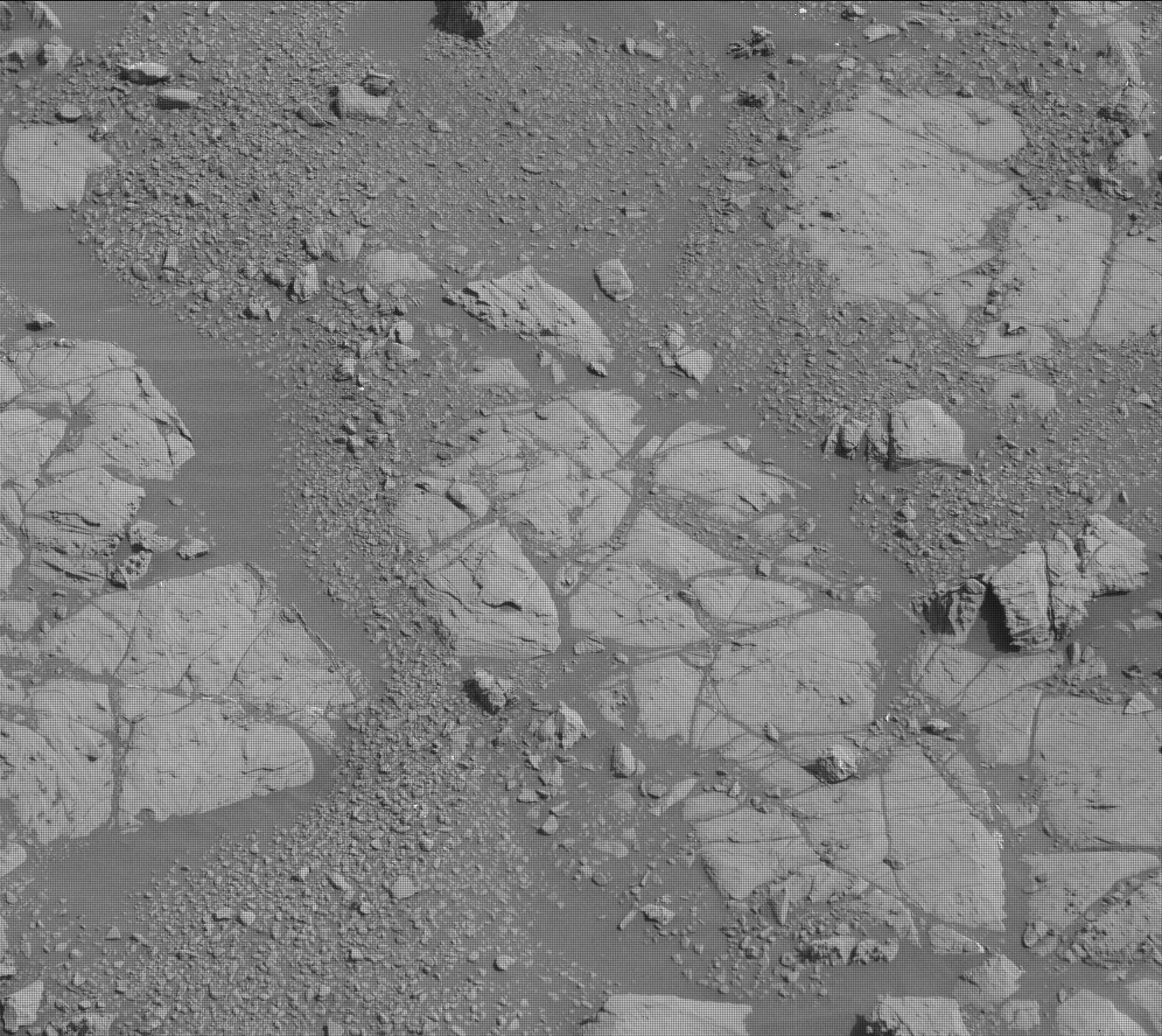 Nasa's Mars rover Curiosity acquired this image using its Mast Camera (Mastcam) on Sol 2003