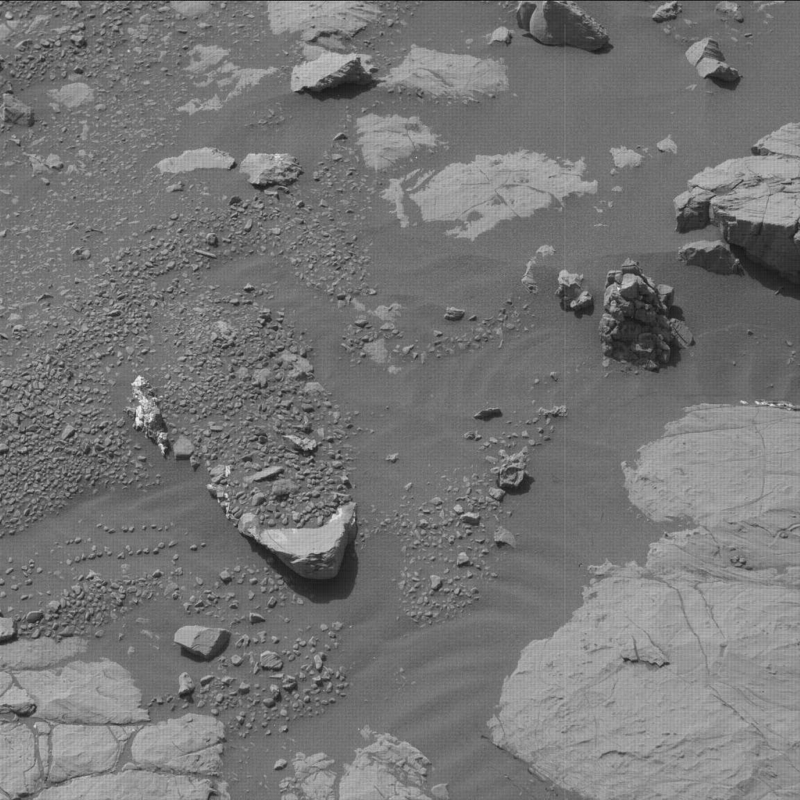 Nasa's Mars rover Curiosity acquired this image using its Mast Camera (Mastcam) on Sol 2003