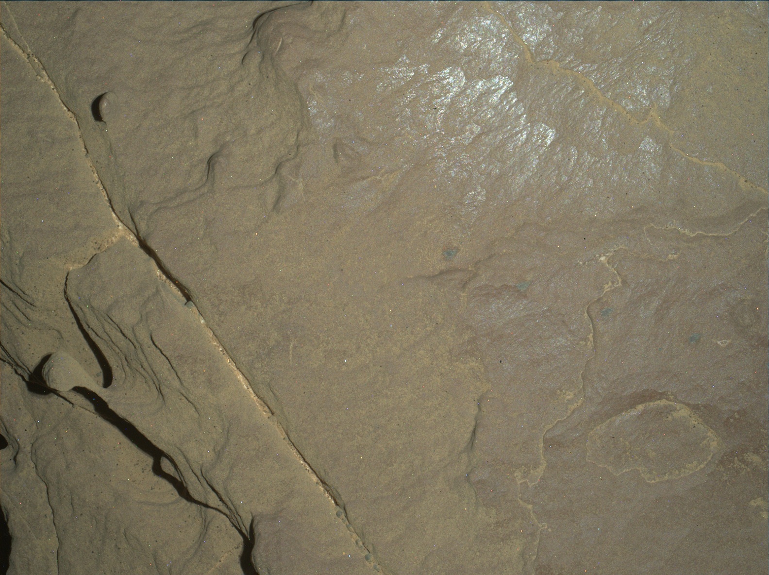 Nasa's Mars rover Curiosity acquired this image using its Mars Hand Lens Imager (MAHLI) on Sol 2003