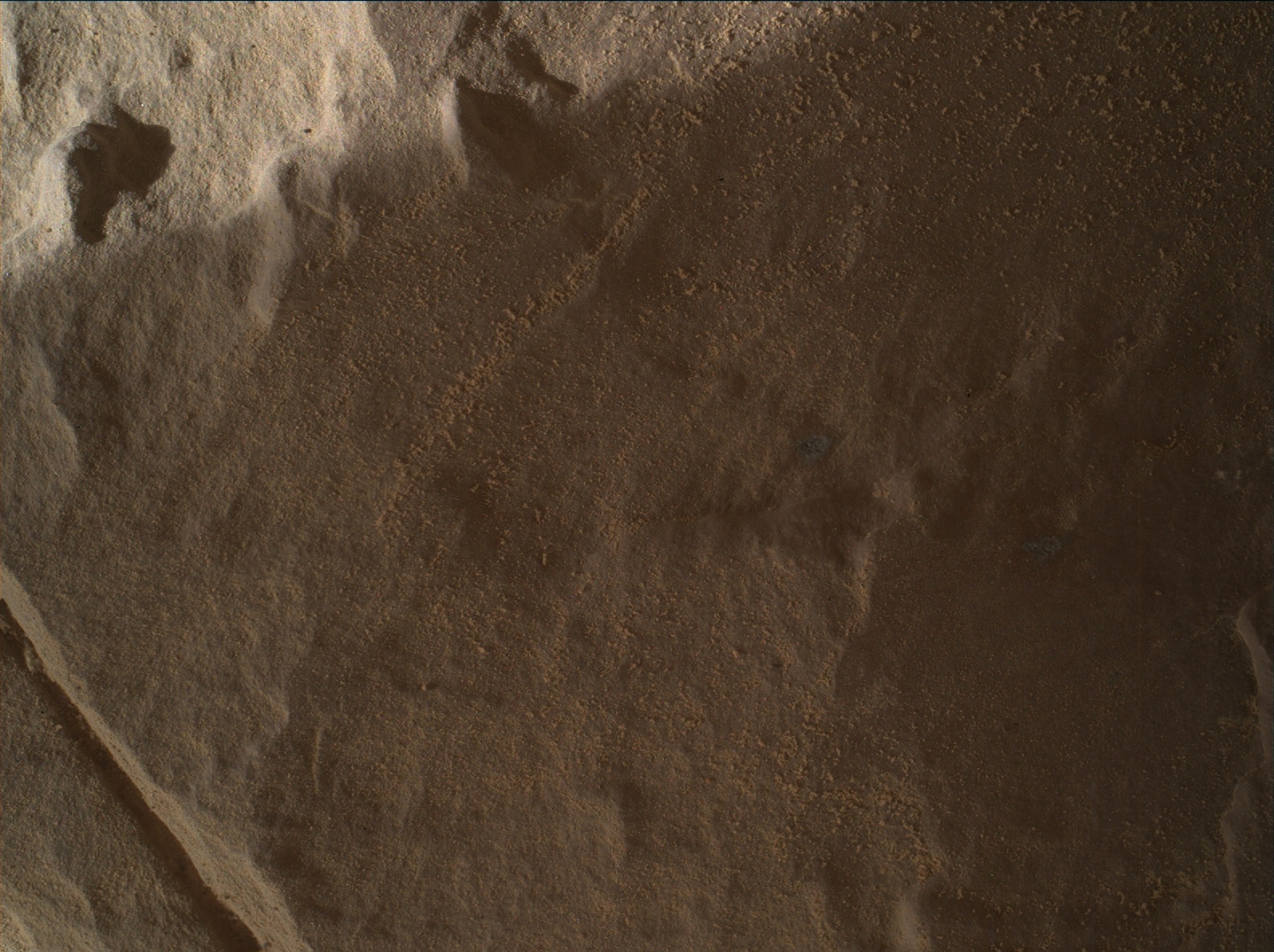 Nasa's Mars rover Curiosity acquired this image using its Mars Hand Lens Imager (MAHLI) on Sol 2003