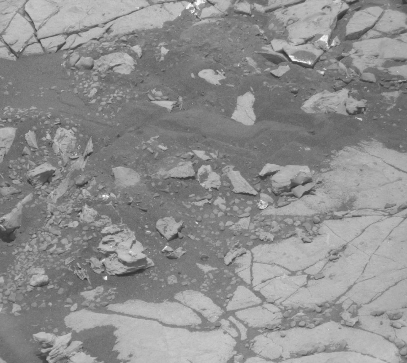 Nasa's Mars rover Curiosity acquired this image using its Mast Camera (Mastcam) on Sol 2004