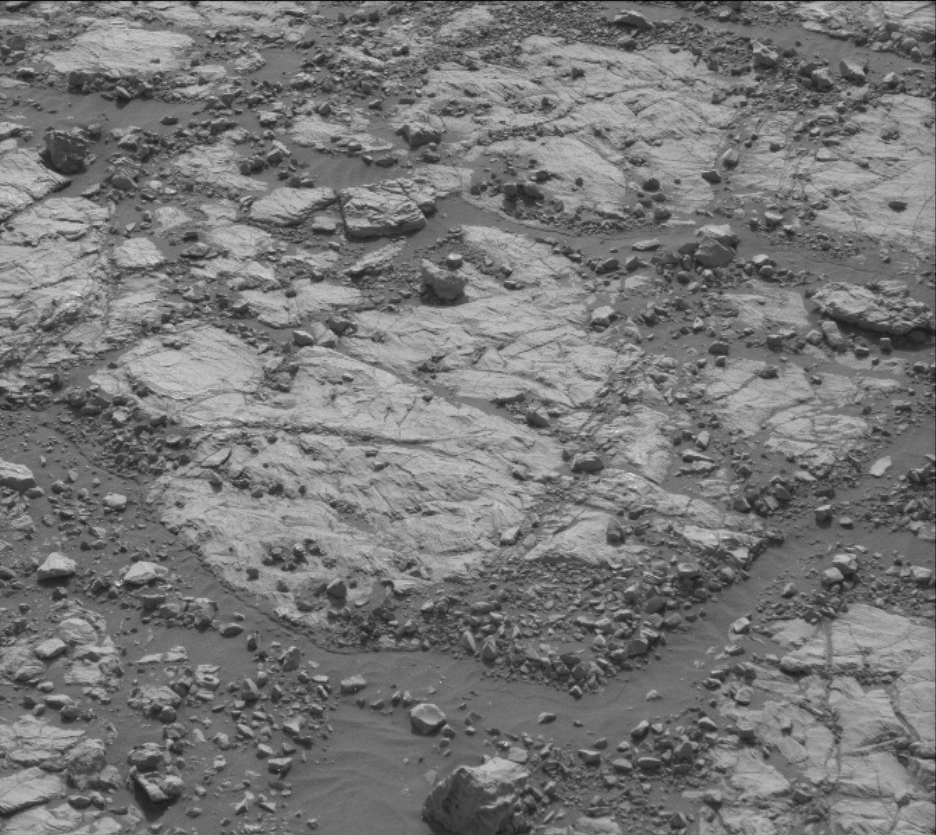 Nasa's Mars rover Curiosity acquired this image using its Mast Camera (Mastcam) on Sol 2005